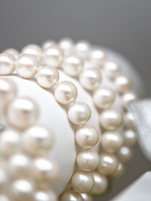 Perlenkette und Perlenschmuck